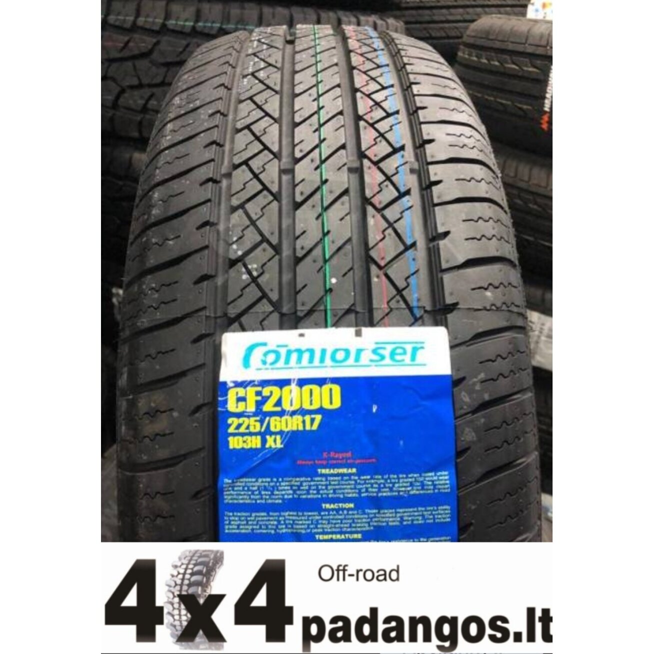 215/75R15 COMFORSER CF2000 100H TL XL