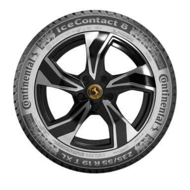 215/60R17 CONTINENTAL ICECONTACT 8 100T XL FR Studded 3PMSF IceGrip M+S