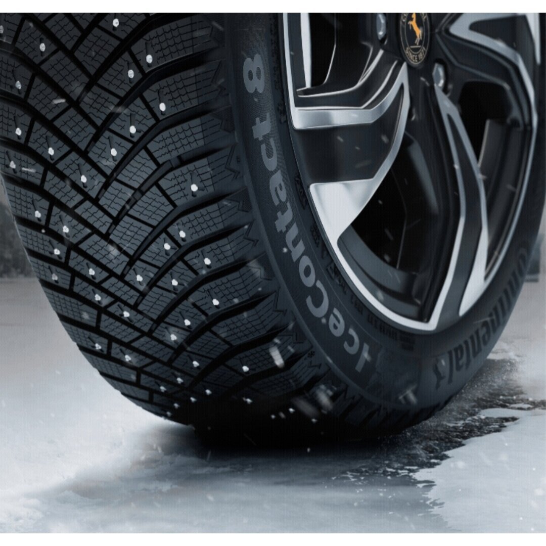 245/50R19 CONTINENTAL ICECONTACT 8 105T XL FR Studded 3PMSF M+S 1 245/50R19 CONTINENTAL ICECONTACT 8 105T XL FR Studded 3PMSF M+S 1