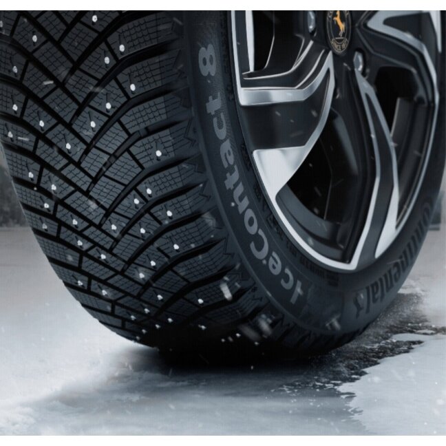 245/50R19 CONTINENTAL ICECONTACT 8 105T XL FR Studded 3PMSF M+S 1