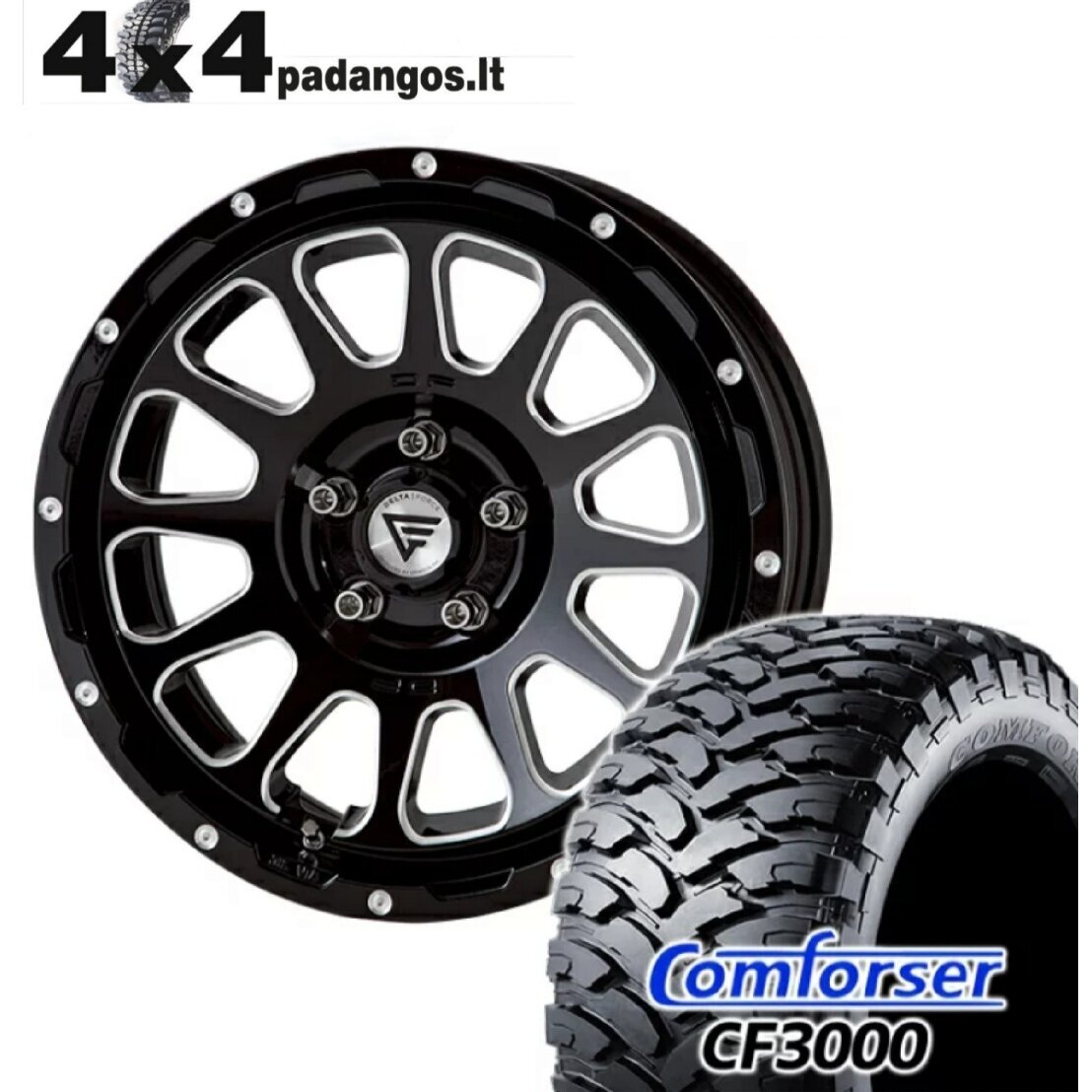 33X12.5R17 COMFORSER CF3000 114Q TL M/T M+S 3PMSF 3