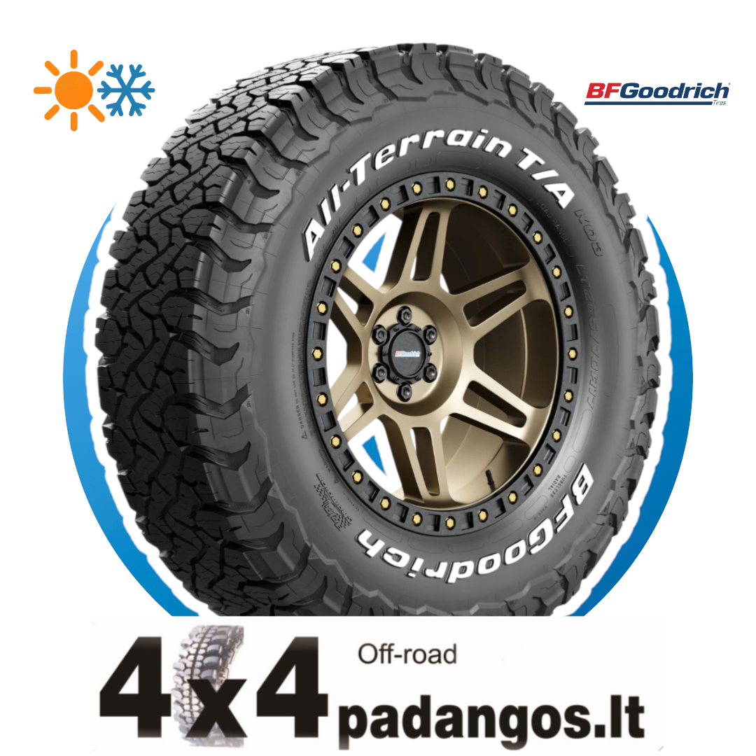 BF Goodrich LT255/65R18 115/112S LRD ALL-TERRAIN T/A KO3 RWL EVc 2 BF Goodrich LT255/65R18 115/112S LRD ALL-TERRAIN T/A KO3 RWL EVc 2