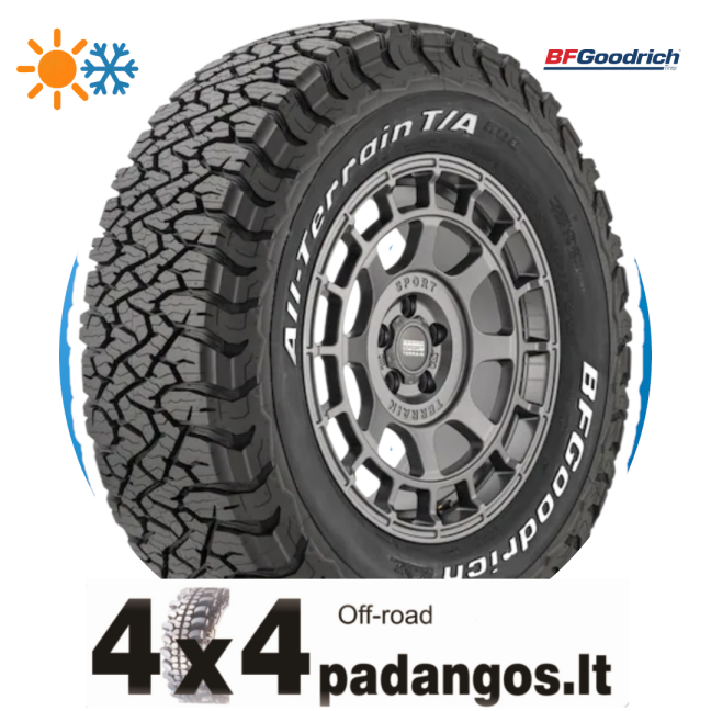 BF Goodrich LT255/65R18 115/112S LRD ALL-TERRAIN T/A KO3 RWL EVc 3 BF Goodrich LT255/65R18 115/112S LRD ALL-TERRAIN T/A KO3 RWL EVc 3