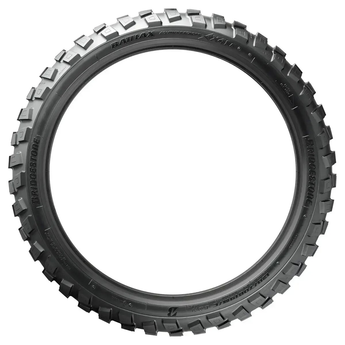 BRIDGESTONE 90/90-21 54Q TL Battlax Adventurecross AX41R 1 BRIDGESTONE 90/90-21 54Q TL Battlax Adventurecross AX41R 1