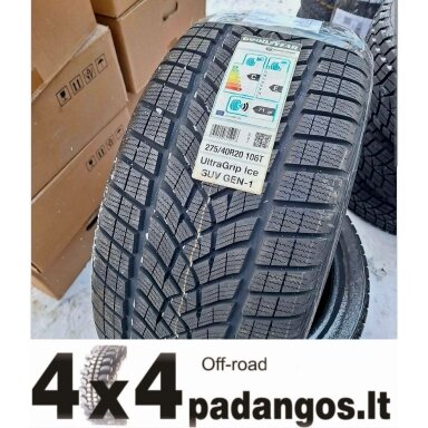 GOODYEAR 245/50R20 105T UltraGrip Ice SUV Gen 1 FP GOODYEAR 245/50R20 105T UltraGrip Ice SUV Gen 1 FP