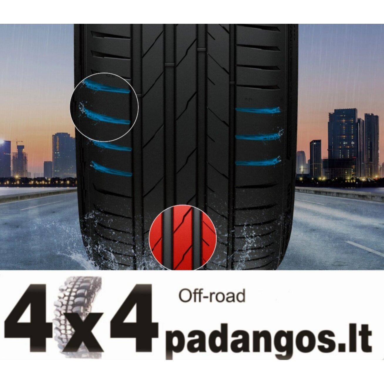 Hankook 285/45R22 114Y K137A Ventus evo SUV XL RP 2