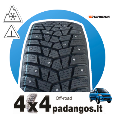 Hankook 205/65R16C 107/105R RW15 studded 3pmsf