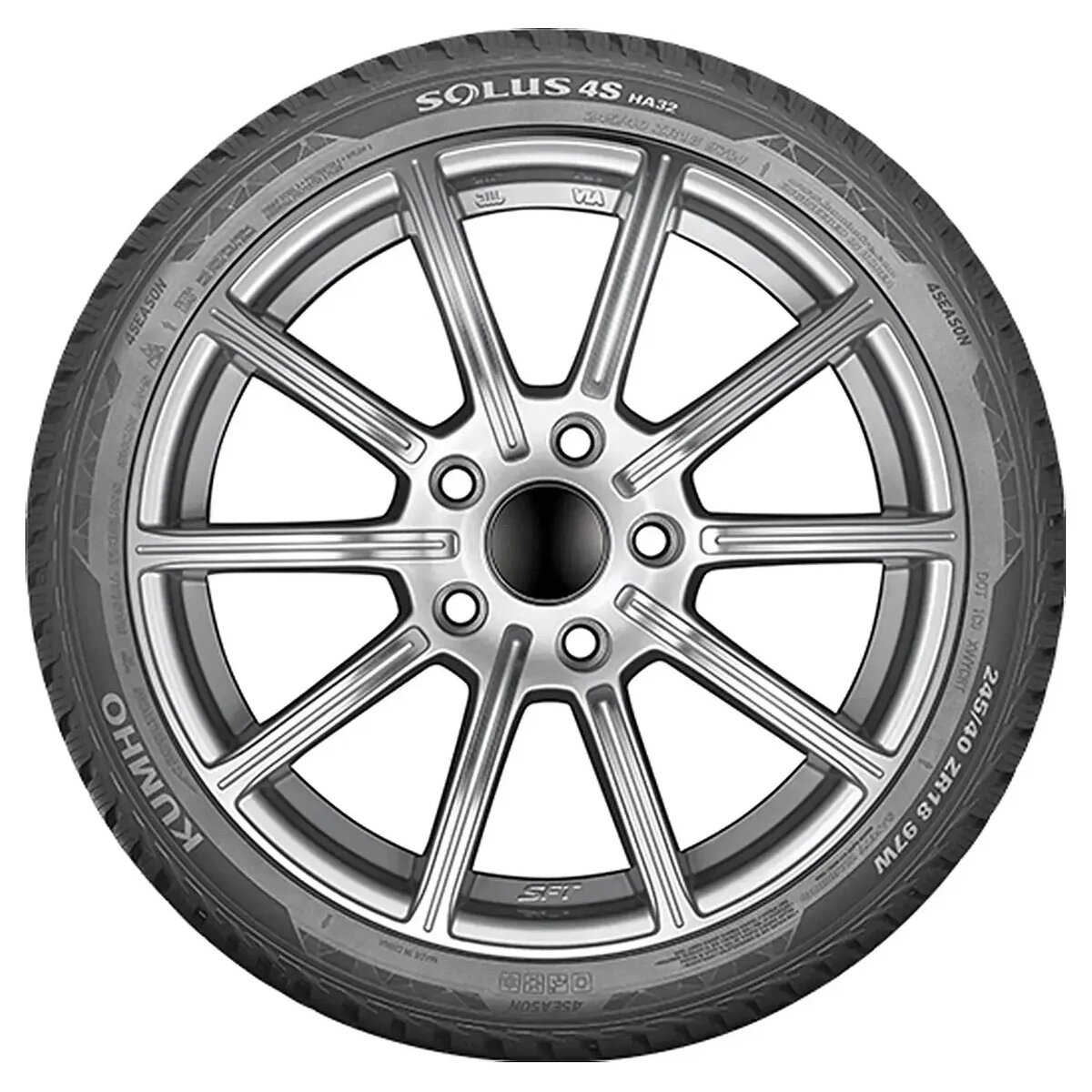 Kumho 275/45R20 110W Solus 4S HA32 XL 3 Kumho 275/45R20 110W Solus 4S HA32 XL 3