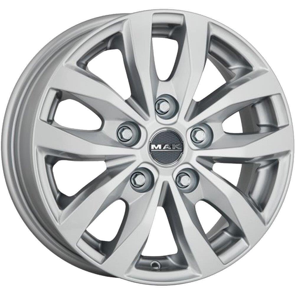 MAK Load 5 Silver 7x17 5x120 ET55 CB65,1 R14 1200 kg F70705DSI55IG3X