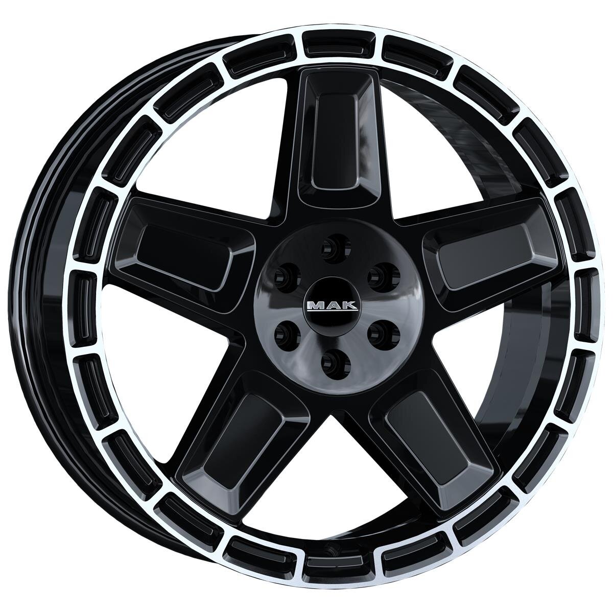 MAK Trek Gloss Black Mirror Ring 9x20 6x139.7 ET55 CB93,1 60° 1050 kg F9020TKGL55VJ5 MAK Trek Gloss Black Mirror Ring 9x20 6x139.7 ET55 CB93,1 60° 1050 kg F9020TKGL55VJ5