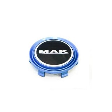 MAK Wheel Cap 8010002538 C033 55mm Black/Blue (Equivalent to BMW OE Cap)