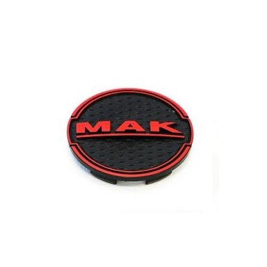 MAK Wheel Cap 8010002582 C035 60mm Red/Black