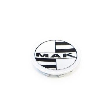 MAK Wheel Cap 8010002810 C014 75mm Silver (Equivalent to Porsche OE Cap)