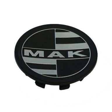 MAK Wheel Cap 8010002820 C037 65mm Matt Black MAK Wheel Cap 8010002820 C037 65mm Matt Black
