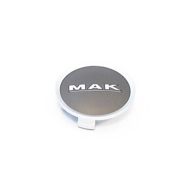 MAK Wheel Cap 8010004175 C003 75mm Hyper Silver (Equivalent to Mercedes OE Cap)