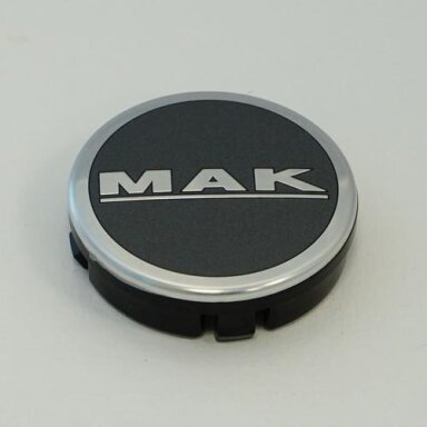 MAK Wheel Cap 8010008500 C009 62mm Black+Sticker Titan MAK Wheel Cap 8010008500 C009 62mm Black+Sticker Titan