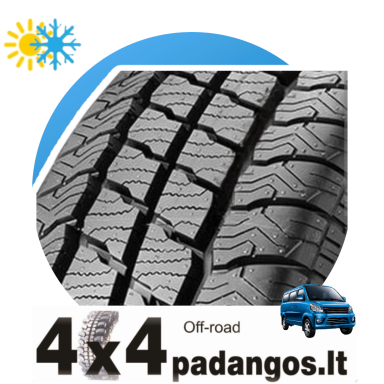 Maxxis 195/55R10C 98/96P VANSMART A/S AL2 3PMSF