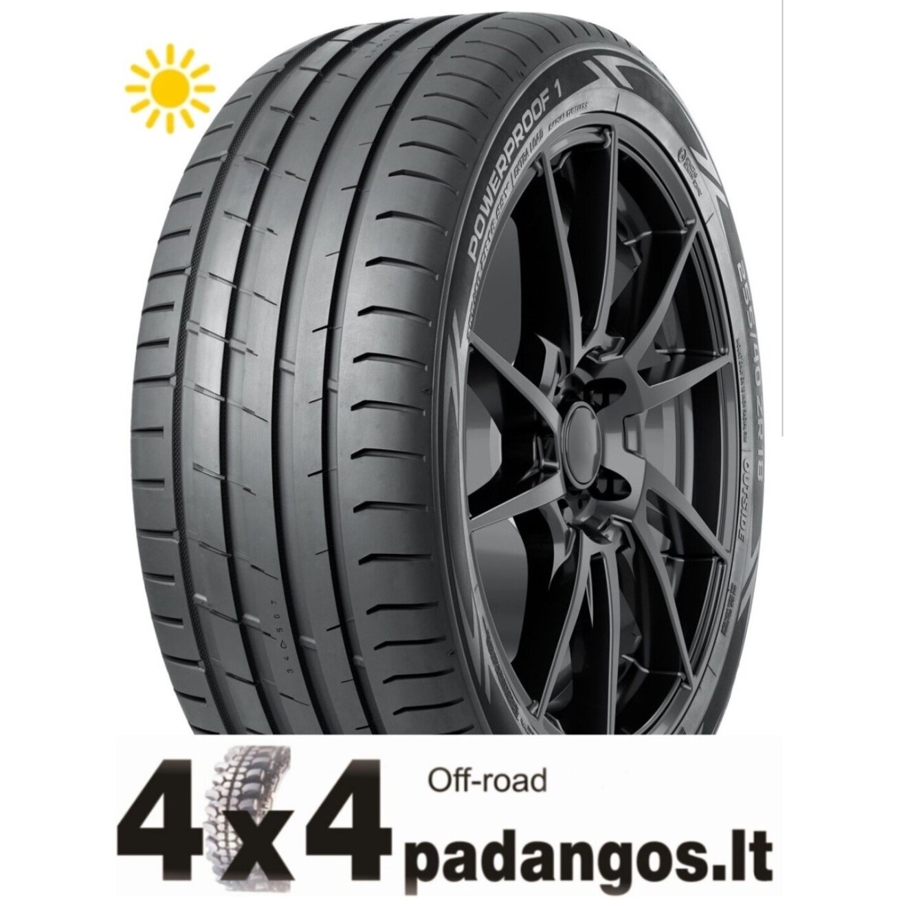 Nokian 245/35R20 95Y Powerproof 1 XL