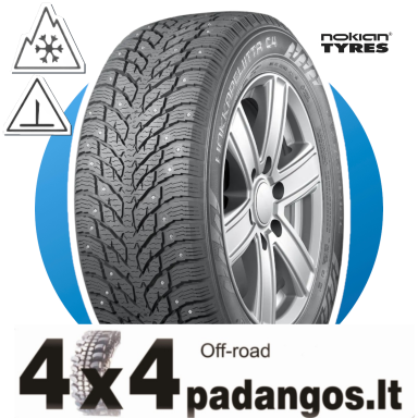 Nokian 225/65R16C 112/110R HKPL C4 studded 3PMSF