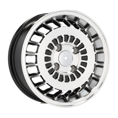R13x5.5 4X100 ET 30 67.1 L1354 Black Polished (MB) For RACIN (R) R13x5.5 4X100 ET 30 67.1 L1354 Black Polished (MB) For RACIN (R)