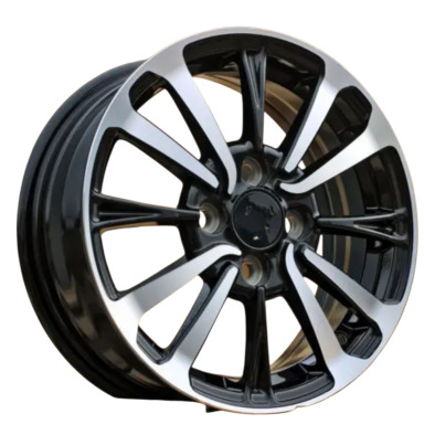R14x5.5 4X100 ET 40 54.1 I0360 Black Polished (MB) For TOYOT (A) R14x5.5 4X100 ET 40 54.1 I0360 Black Polished (MB) For TOYOT (A)