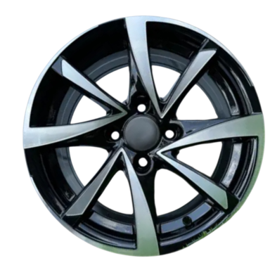 R14x6 4X108 ET 20 65.1 BK575 Black Polished (MB) For CITRO (K4) R14x6 4X108 ET 20 65.1 BK575 Black Polished (MB) For CITRO (K4)