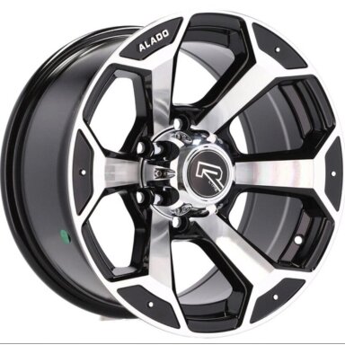 R15x10 6X139.7 ET M44 110.1 BK321 Black Polished (MB) For 4X4 (R) R15x10 6X139.7 ET M44 110.1 BK321 Black Polished (MB) For 4X4 (R)