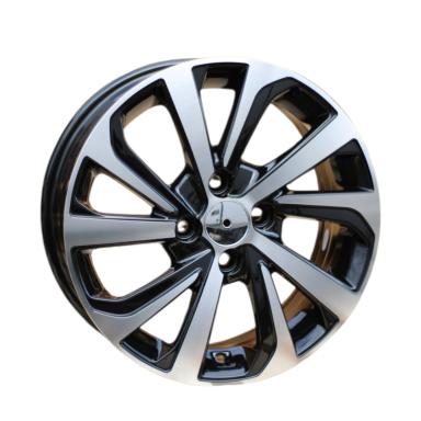 R15x6  4X100  ET  45  54.1  A423  (IN5429)  Black Polished (MB)  For HYUND  (P2)