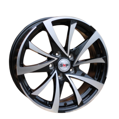R15x6.5 4X108 ET 25 65.1 BK575 Black Polished (MB) For CITRO (R) R15x6.5 4X108 ET 25 65.1 BK575 Black Polished (MB) For CITRO (R)