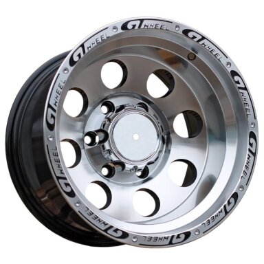 R15x8  5X114.3  ET  0  83.1  BY531  Black Polished (MB)  For 4X4  (Z1)