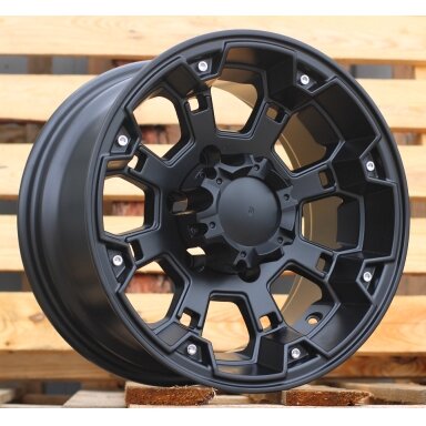 R15x8  6X139.7  ET  M10  110.1  A8068  Black Half Matt (BLHM)  For 4X4  (P)