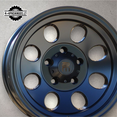 R16x10 5X127 ET M48 87.1 BY997 Black Half Matt (BLHM) For 4X4 (P) R16x10 5X127 ET M48 87.1 BY997 Black Half Matt (BLHM) For 4X4 (P)