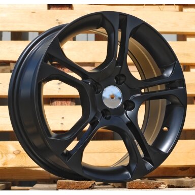 R16x6.5 4X100 ET 44 60.1 BK875 Black Half Matt (BLHM) For RENAU (D2) R16x6.5 4X100 ET 44 60.1 BK875 Black Half Matt (BLHM) For RENAU (D2)