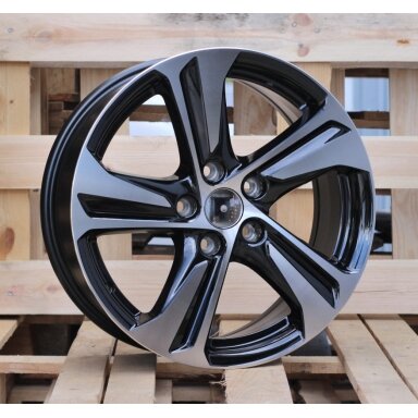 R16x6.5 4X108 ET 25 65.1 F5832 Black Polished+Powder Coating (MBPC) For CITRO (D5) R16x6.5 4X108 ET 25 65.1 F5832 Black Polished+Powder Coating (MBPC) For CITRO (D5)
