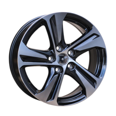 R16x6.5 5X108 ET 40 65.1 F5832 Black Polished+Powder Coating (MBPC) For CITRO (R) R16x6.5 5X108 ET 40 65.1 F5832 Black Polished+Powder Coating (MBPC) For CITRO (R)