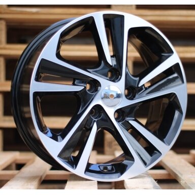 R16x6.5  5X114.3  ET  45  67.1  B5210  (A5473)  Black Polished (MB)  For HYUND  (L2)