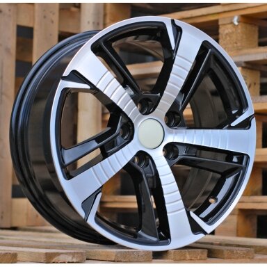 R16x7 4X108 ET 30 65.1 B5514 Black Polished (MB) For PEUG (R+Z4+L5) R16x7 4X108 ET 30 65.1 B5514 Black Polished (MB) For PEUG (R+Z4+L5)