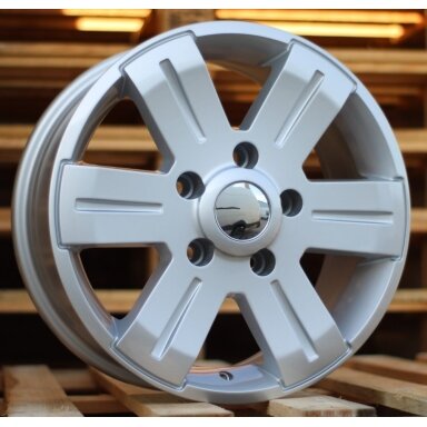 R16x7 6X130 ET 55 84.1 BK562 Silver (SI) For MER (R) (4x4 (max 1400kg)) R16x7 6X130 ET 55 84.1 BK562 Silver (SI) For MER (R) (4x4 (max 1400kg))