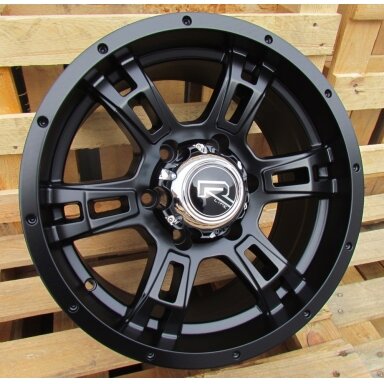 R16x8  6X139.7  ET  0  110.5  B5317  Black Half Matt (BLHM)  For 4X4  (R)