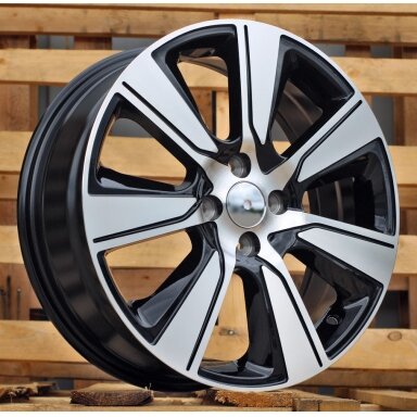 R17x6.5 4X100 ET 45 60.1 L1671 Black Polished (MB) For RACIN (P1) R17x6.5 4X100 ET 45 60.1 L1671 Black Polished (MB) For RACIN (P1)
