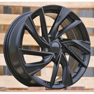 R17x7 5X100 ET 45 57.1 B5772 (IN5481) Black (BL) For VW (P1) R17x7 5X100 ET 45 57.1 B5772 (IN5481) Black (BL) For VW (P1)