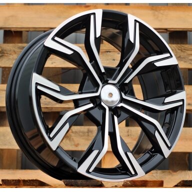 R17x7 5X114.3 ET 43 66.1 B5920 Black Polished (MB) For RENAU (K2+L4) R17x7 5X114.3 ET 43 66.1 B5920 Black Polished (MB) For RENAU (K2+L4)