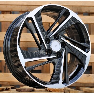 R17x7  5X114.3  ET  49  67.1  A5895  Black Polished (MB)  For HYUND  (P)