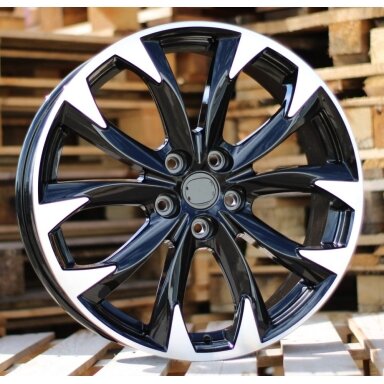 R17x7 5X114.3 ET 50 67.1 BY177 Black Polished (MB) For MAZDA (Z1+Z3) R17x7 5X114.3 ET 50 67.1 BY177 Black Polished (MB) For MAZDA (Z1+Z3)