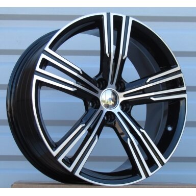 R17x7.5 5X108 ET 45 63.3 FE184 Black Polished (MB) For VOLVO (K7) R17x7.5 5X108 ET 45 63.3 FE184 Black Polished (MB) For VOLVO (K7)