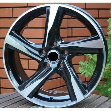 R17x7.5 5X108 ET 50 63.3 BY115 Black Polished (MB) For VOLVO (R) R17x7.5 5X108 ET 50 63.3 BY115 Black Polished (MB) For VOLVO (R)