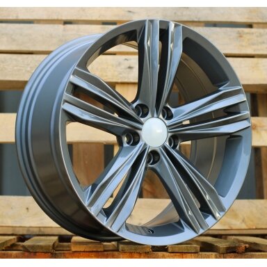 R17x7.5  5X112  ET  40  57.1  B5293  Gun Metal (GM)  For VW  (P+Z4)