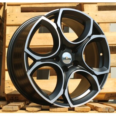 R17x7.5 5X112 ET 45 57.1 I5162 Black Polished Half Matt (MBHM) For VW (Z5) (NEW Model) R17x7.5 5X112 ET 45 57.1 I5162 Black Polished Half Matt (MBHM) For VW (Z5) (NEW Model)