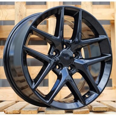 R17x7.5  5X114.3  ET  45  64.1  B1012  (BY1833)  Black (BL)  For HOND  (Z1)