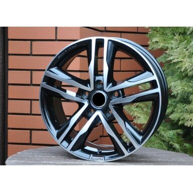 R17x7.5 5X118 ET 45 71.1 BK424 Black Polished (MB) For OPEL (D2+D1) (4x4 (max 1250kg)) R17x7.5 5X118 ET 45 71.1 BK424 Black Polished (MB) For OPEL (D2+D1) (4x4 (max 1250kg))